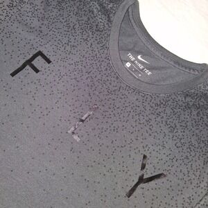 Nike Dri Fit Athletic Cut FLY Graphic T Shirt Mens Medium‎